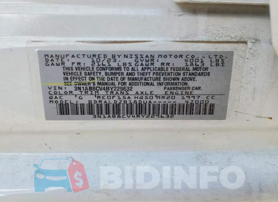 3N1AB8CV4RY229632 Photo# 12