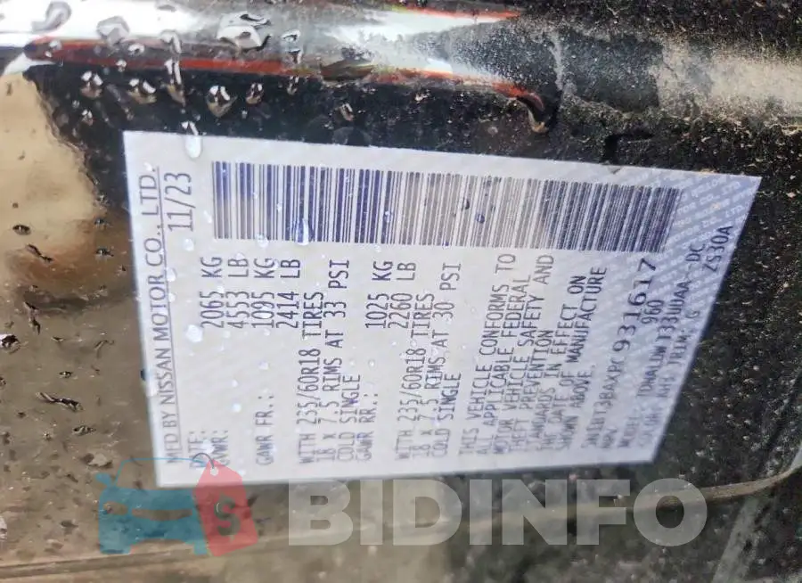 5N1BT3BAXPC931617 Photo# 13