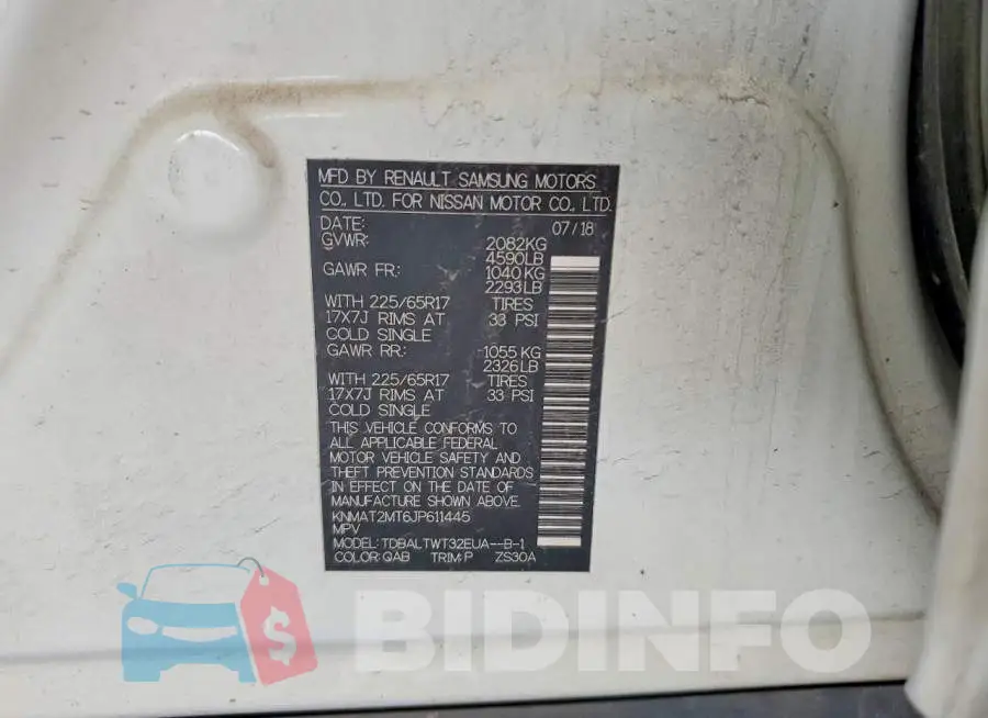 KNMAT2MT6JP611445 Photo# 12
