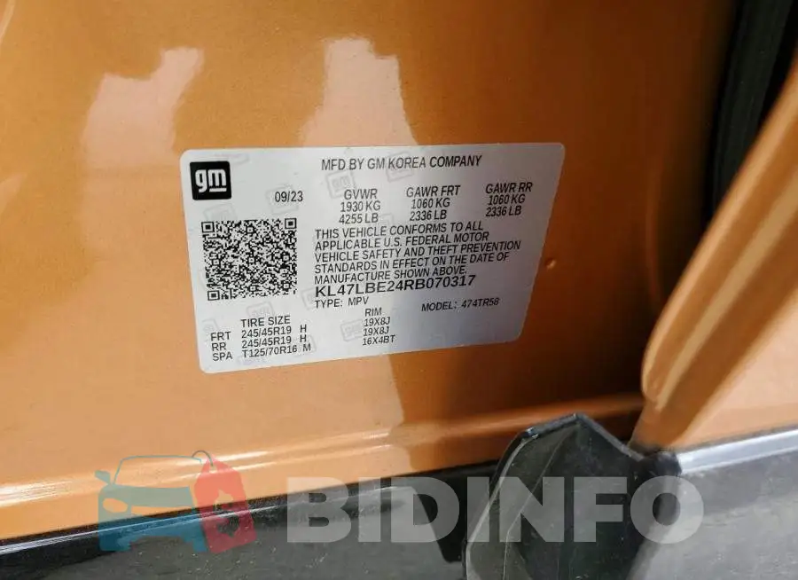KL47LBE24RB070317 Photo# 13
