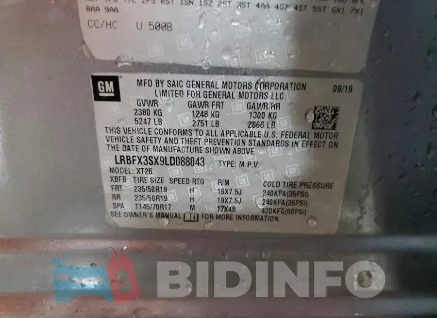 LRBFX3SX9LD088043 Photo# 14