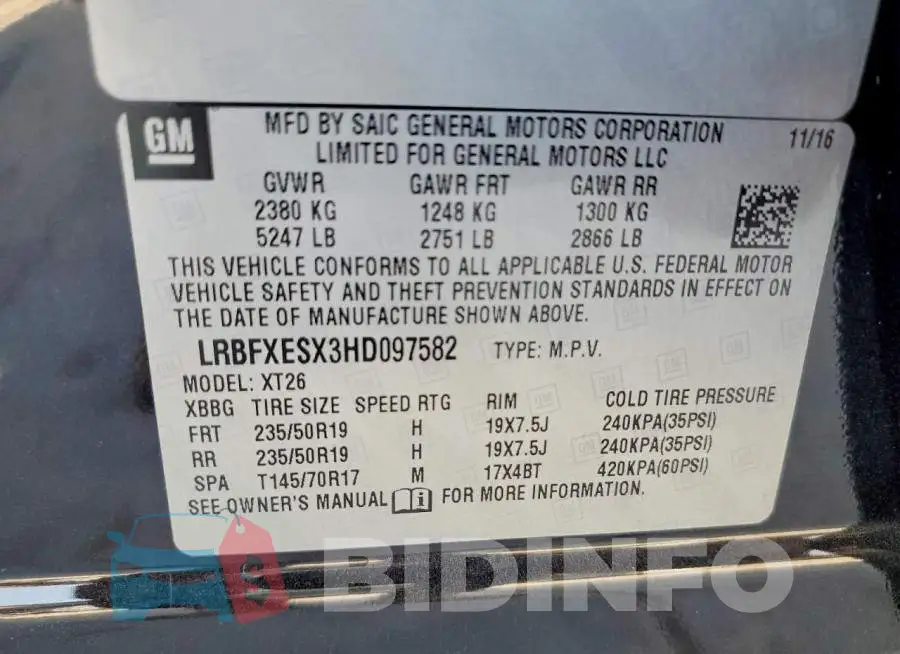 LRBFXESX3HD097582 Photo# 13