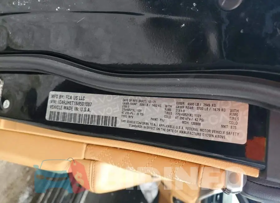 1C4RJHET1N8501087 Photo# 13