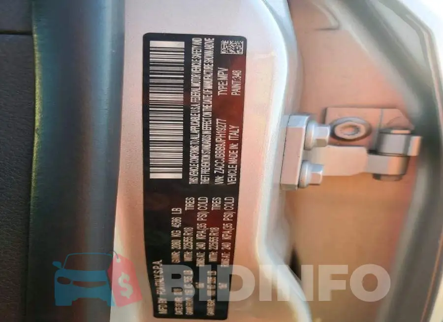 ZACCJBBB9JPH19277 Photo# 14