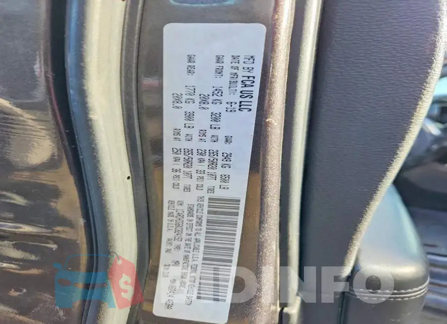 1C4RDHDG6KC824152 Photo# 13
