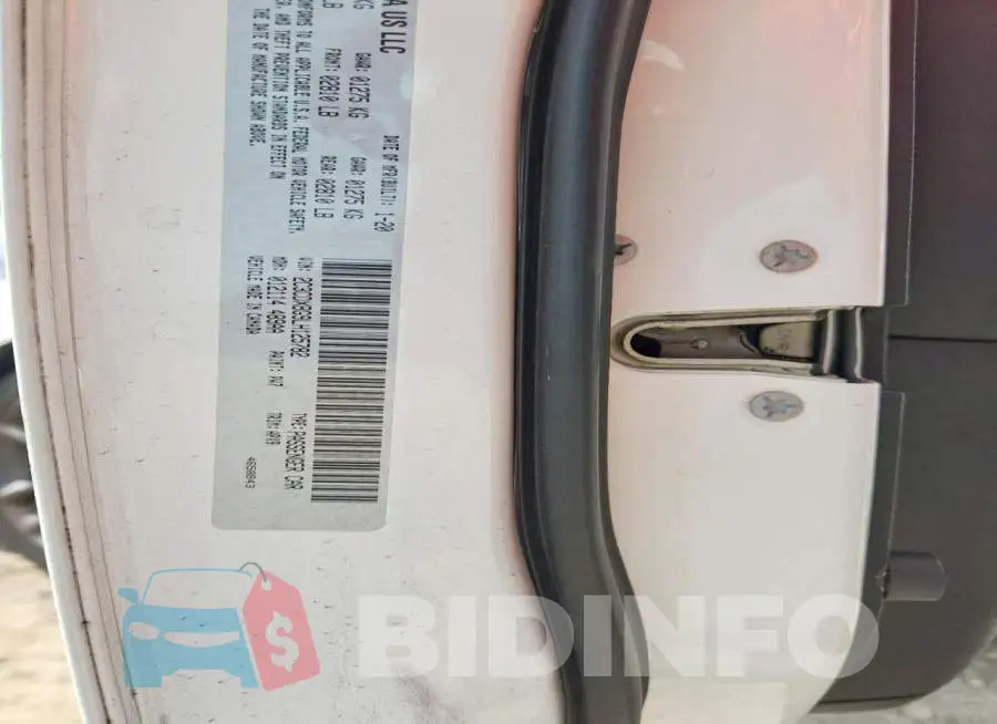 2C3CDXBG9LH125782 Photo# 12