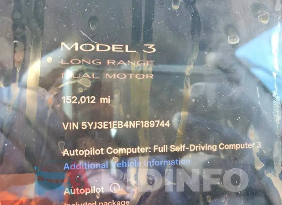 5YJ3E1EB4NF189744 Photo# 9