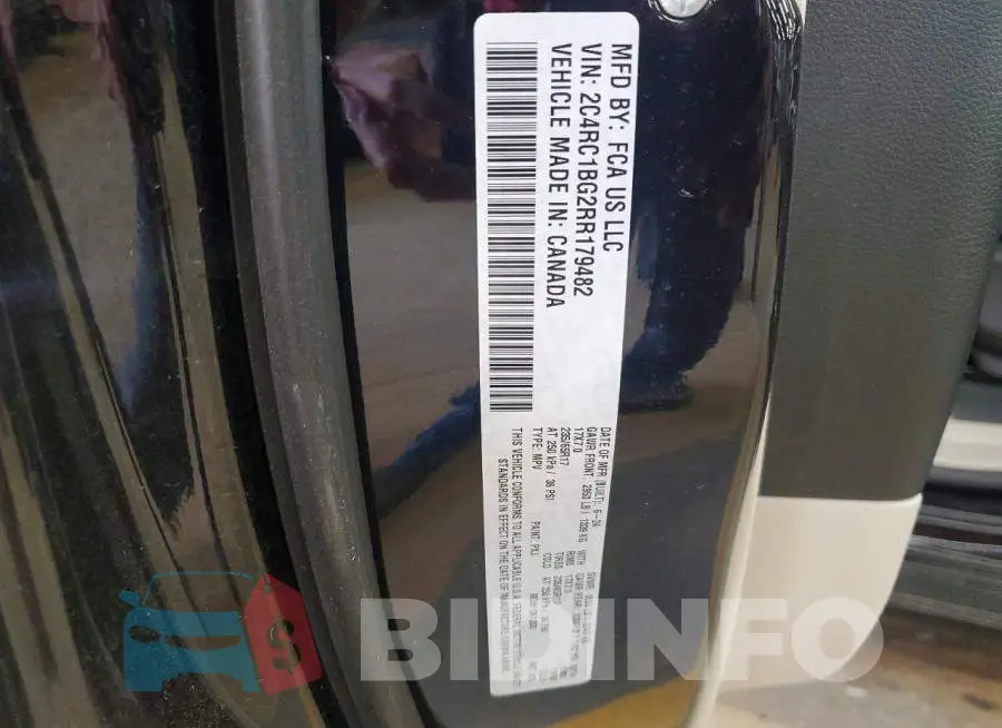 2C4RC1BG2RR179482 Photo# 13
