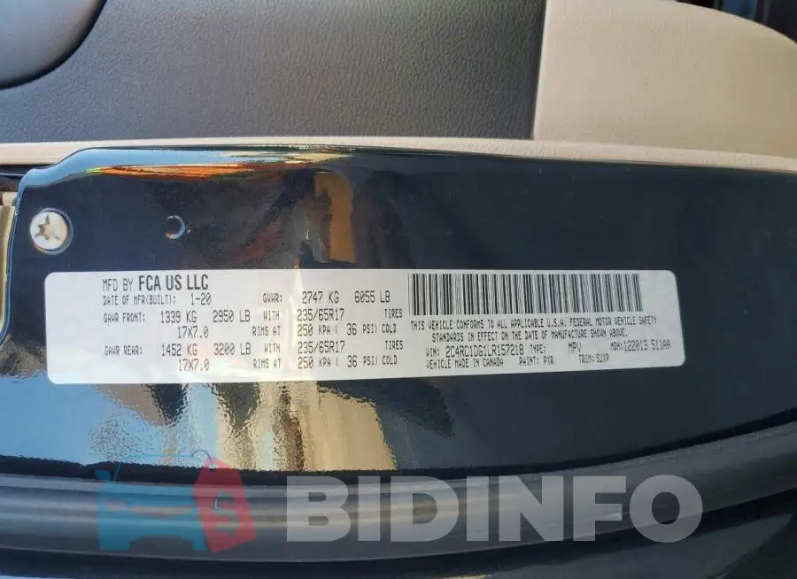 2C4RC1DG1LR157218 Photo# 13