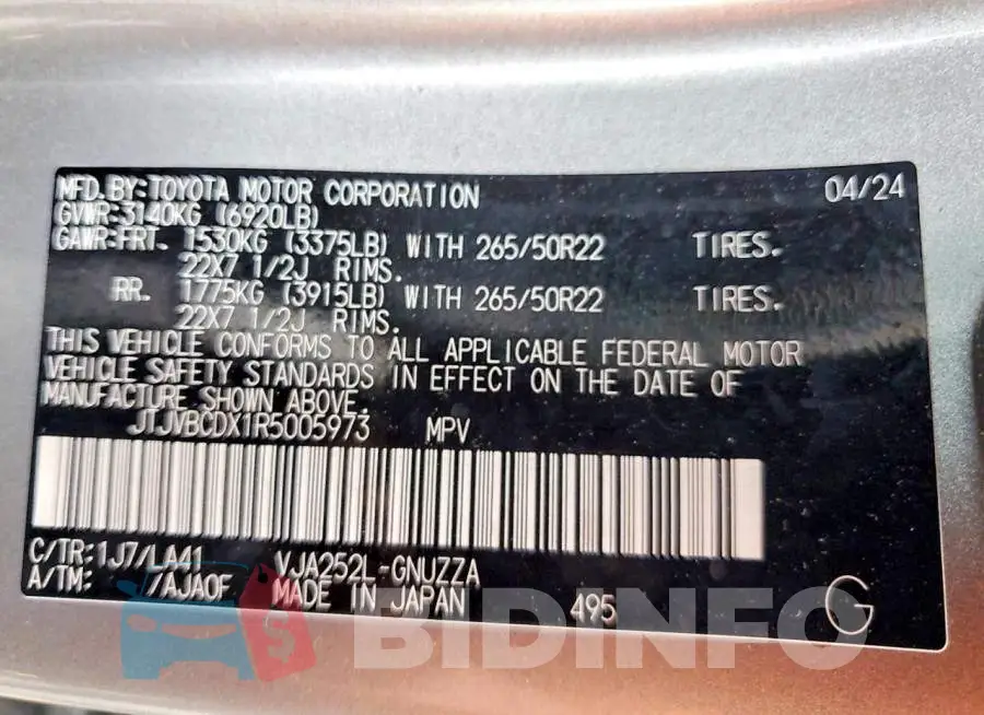 JTJVBCDX1R5005973 Photo# 13