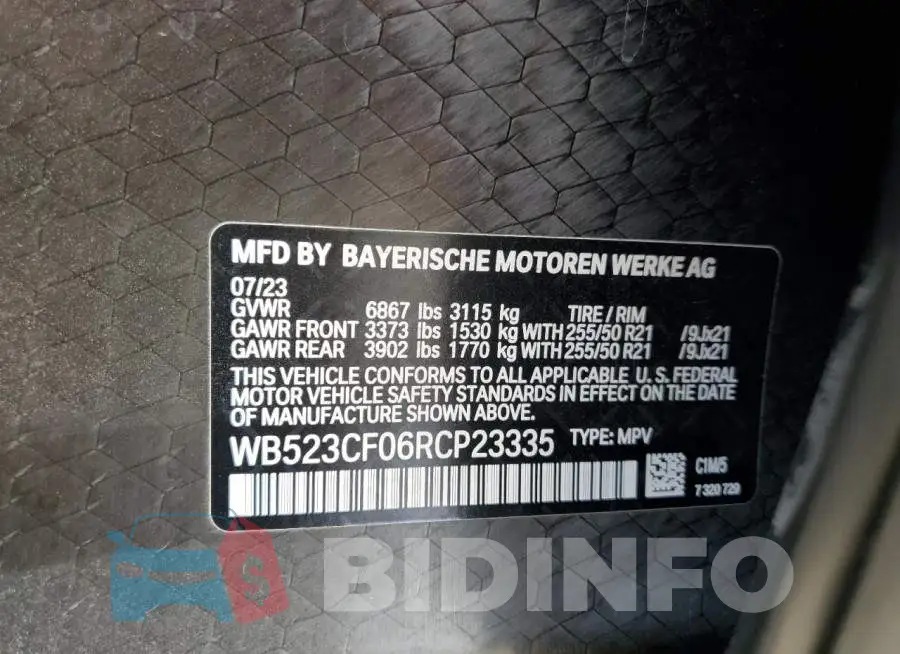 WB523CF06RCP23335 Photo# 13