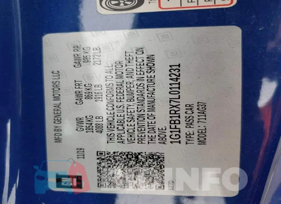 1G1FB1RX7L0114231 Photo# 12