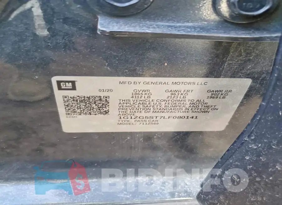 1G1ZG5ST7LF080141 Photo# 13