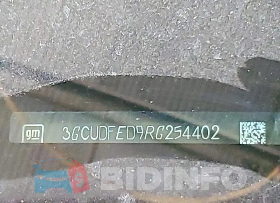 3GCUDFED9RG254402 Photo# 12