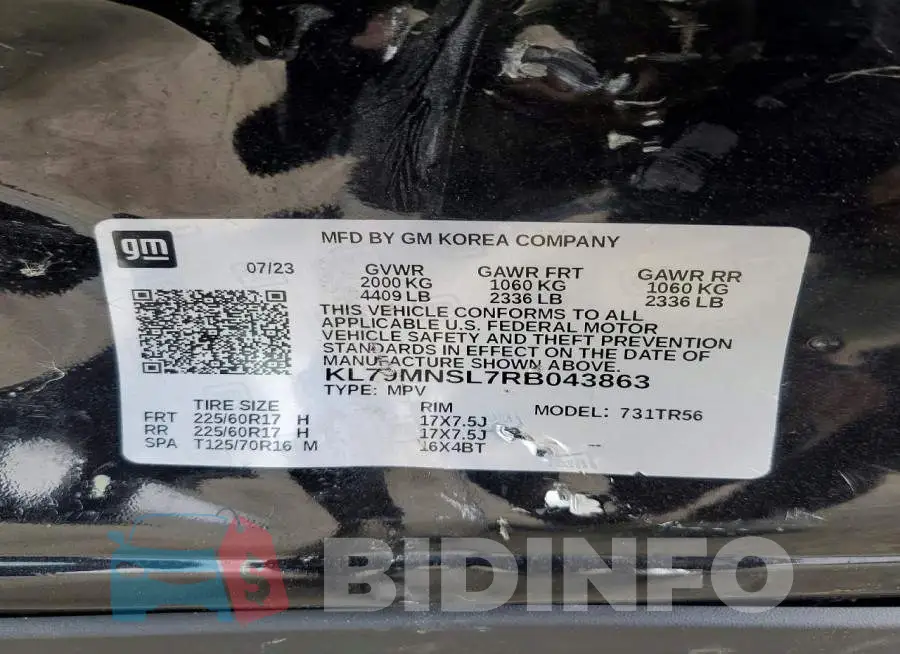 KL79MNSL7RB043863 Photo# 14