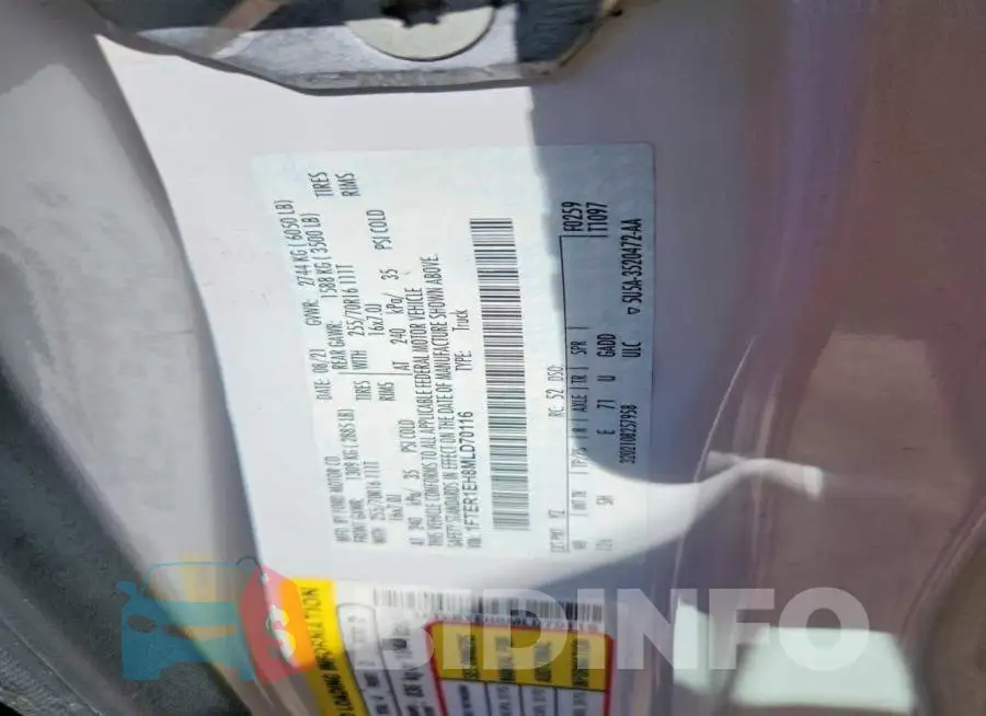 1FTER1EH8MLD70116 Photo# 12