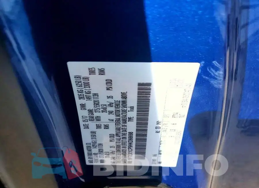 1FTEX1CP9HKD66698 Photo# 12