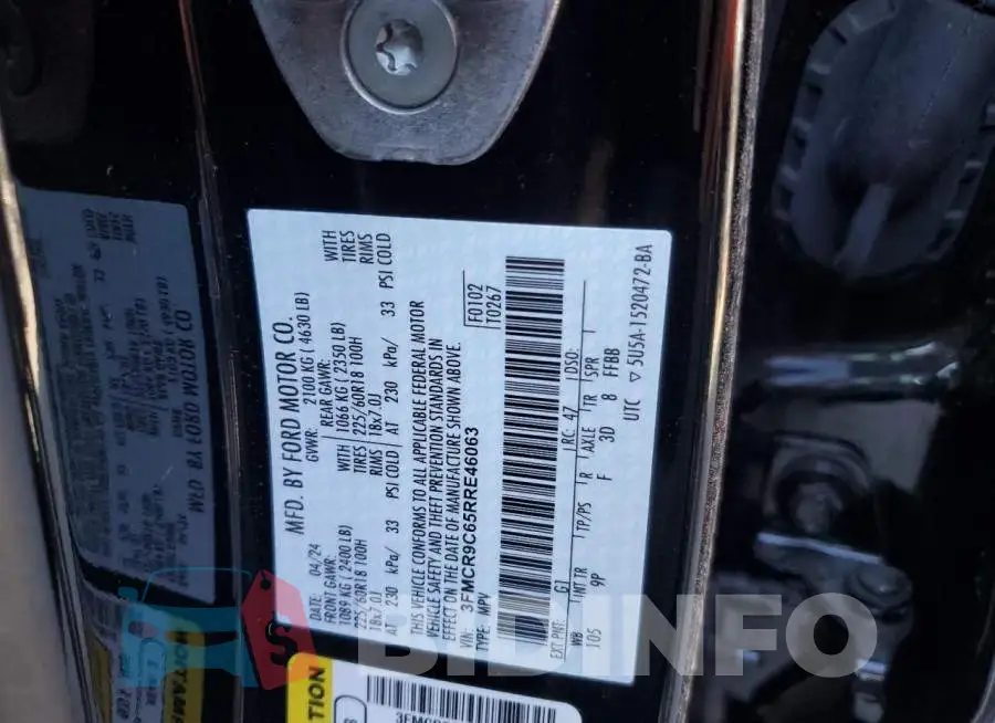 3FMCR9C65RRE46063 Photo# 13