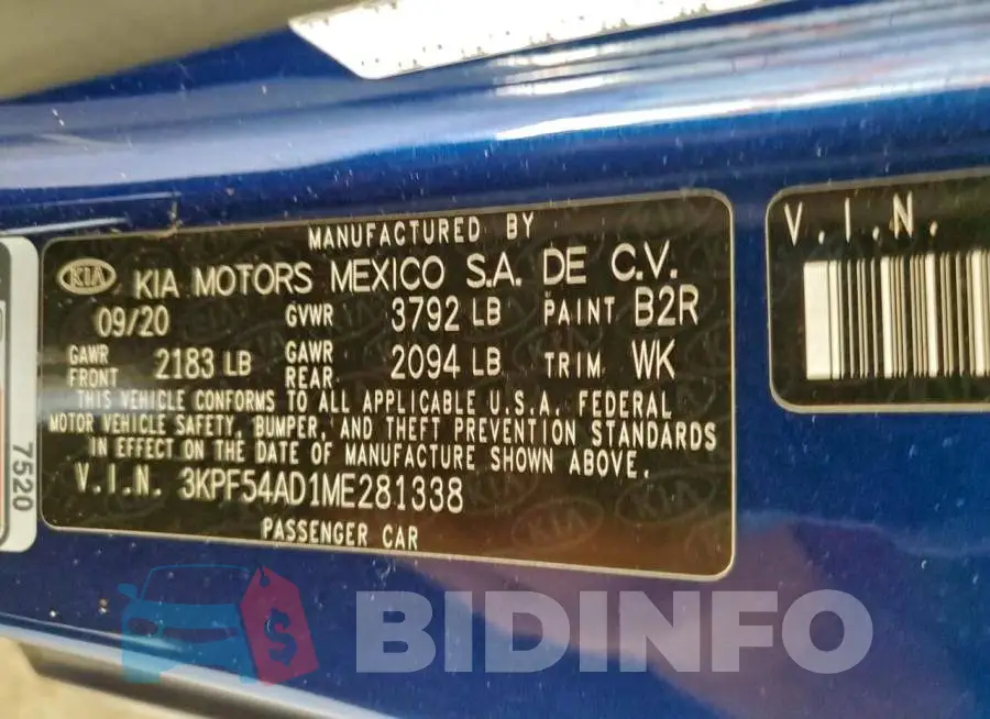 3KPF54AD1ME281338 Photo# 13