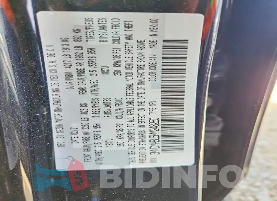 3MVDMABL5MM248250 Photo# 13