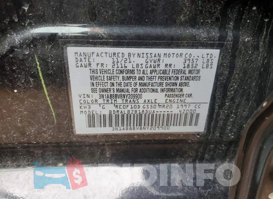 3N1AB8BV8NY209900 Photo# 12