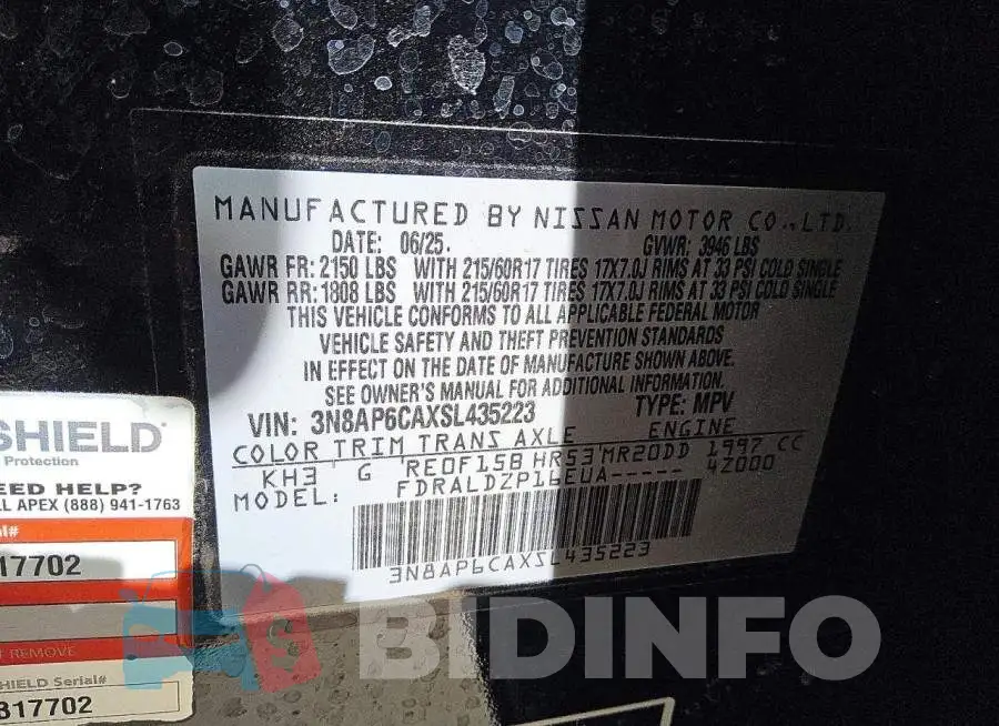 3N8AP6CAXSL435223 Photo# 13