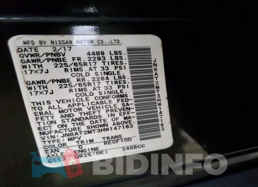 JN8AT2MT3HW147163 Photo# 13