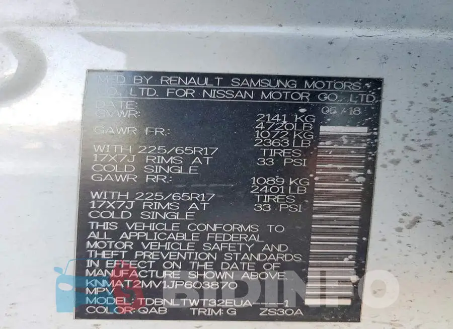 KNMAT2MV1JP603870 Photo# 13