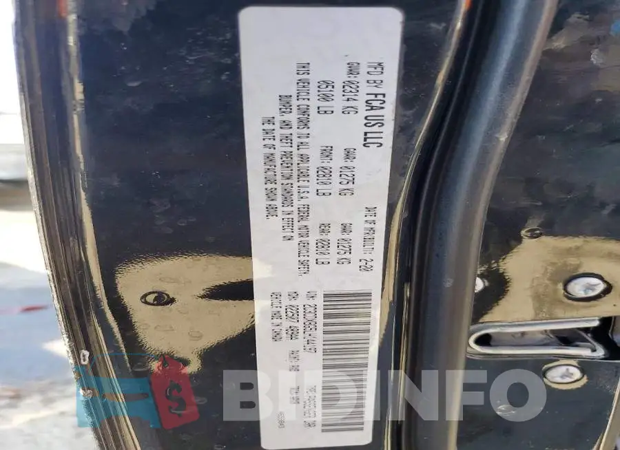 2C3CDXBG5LH144197 Photo# 12