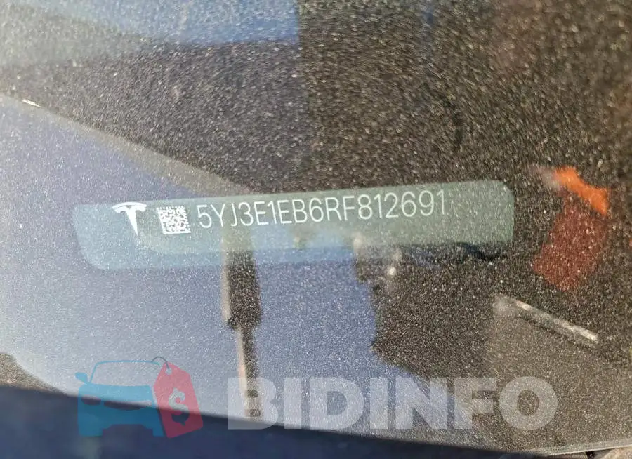 5YJ3E1EB6RF812691 Photo# 13