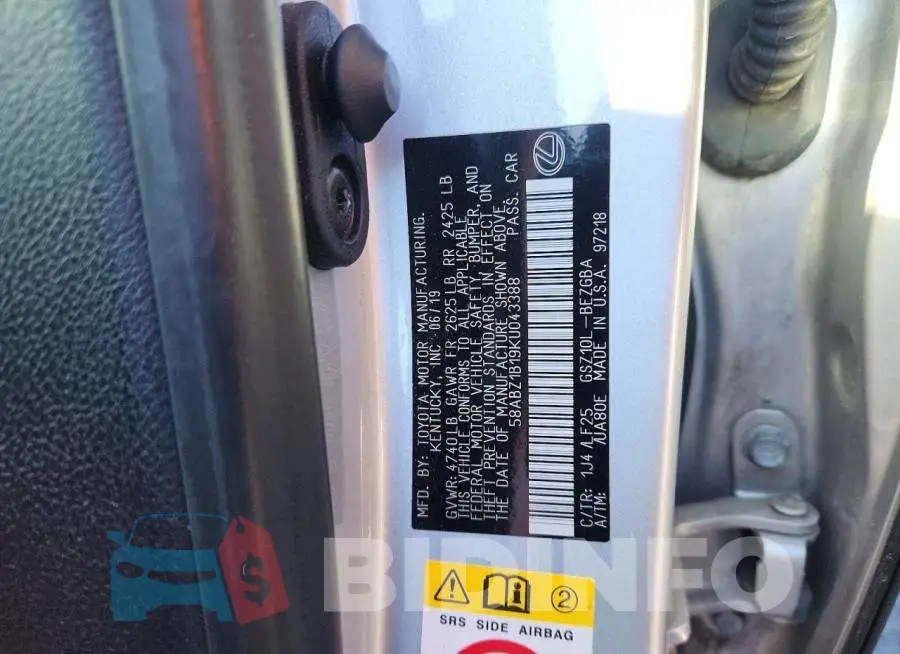58ABZ1B19KU043388 Photo# 12