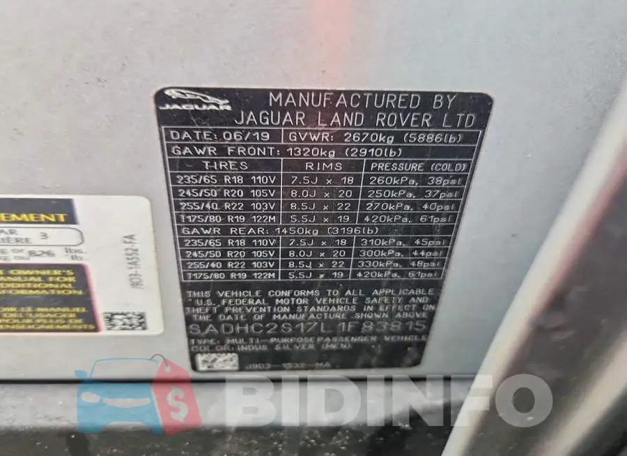 SADHC2S17L1F83815 Photo# 13