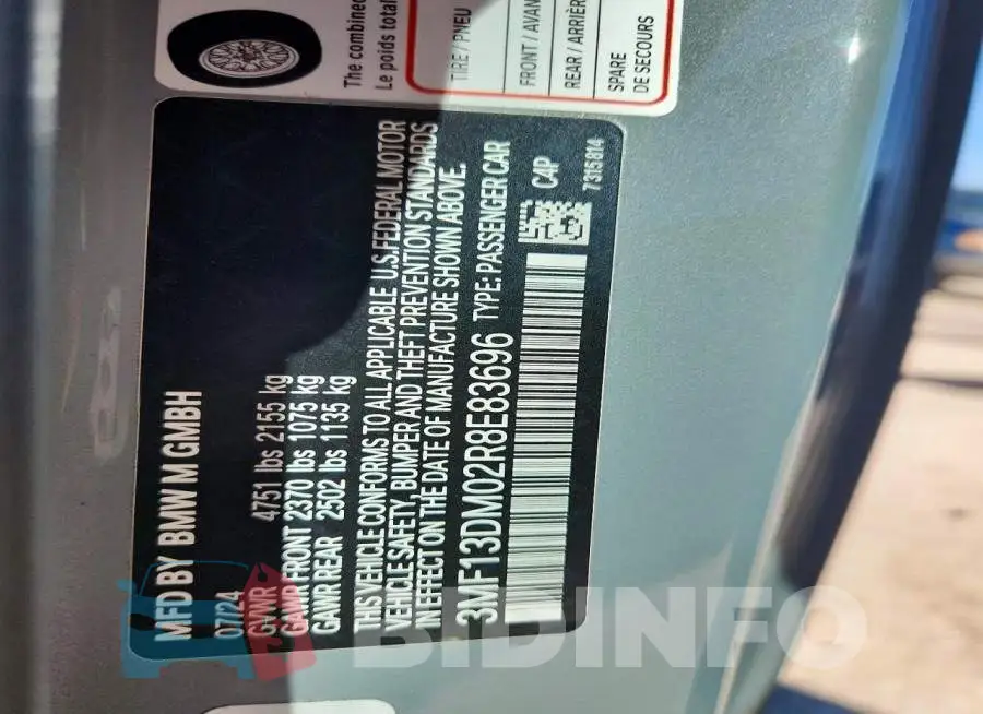 3MF13DM02R8E83696 Photo# 12