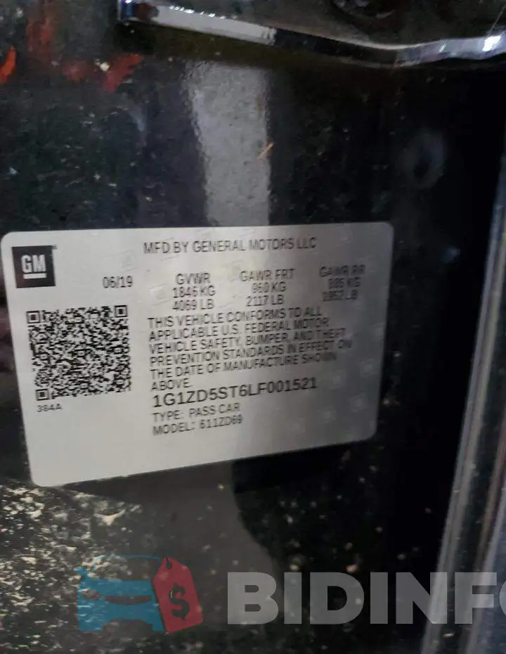 1G1ZD5ST6LF001521 Photo# 12