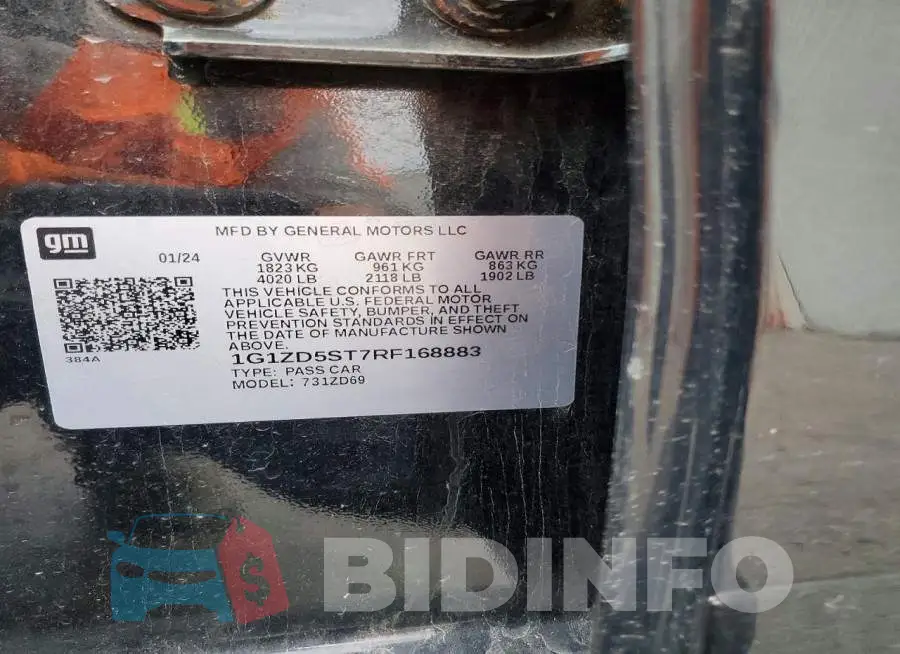 1G1ZD5ST7RF168883 Photo# 12