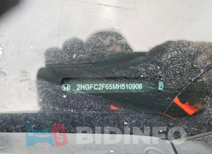 2HGFC2F65MH510906 Photo# 12
