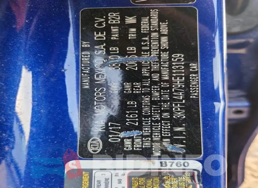 3KPFL4A79HE113159 Photo# 13