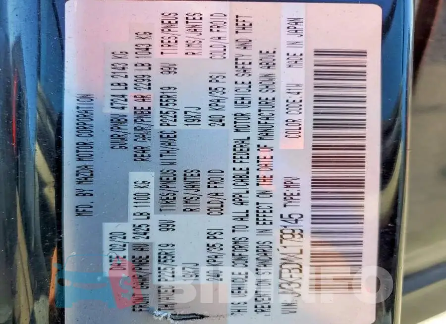 JM3KFBDMXL1799145 Photo# 14