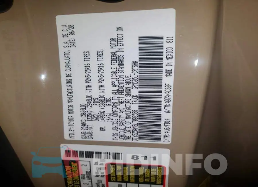 3TYSZ5AN8LT002588 Photo# 12