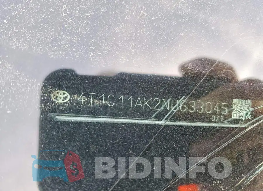 4T1C11AK2NU633045 Photo# 12