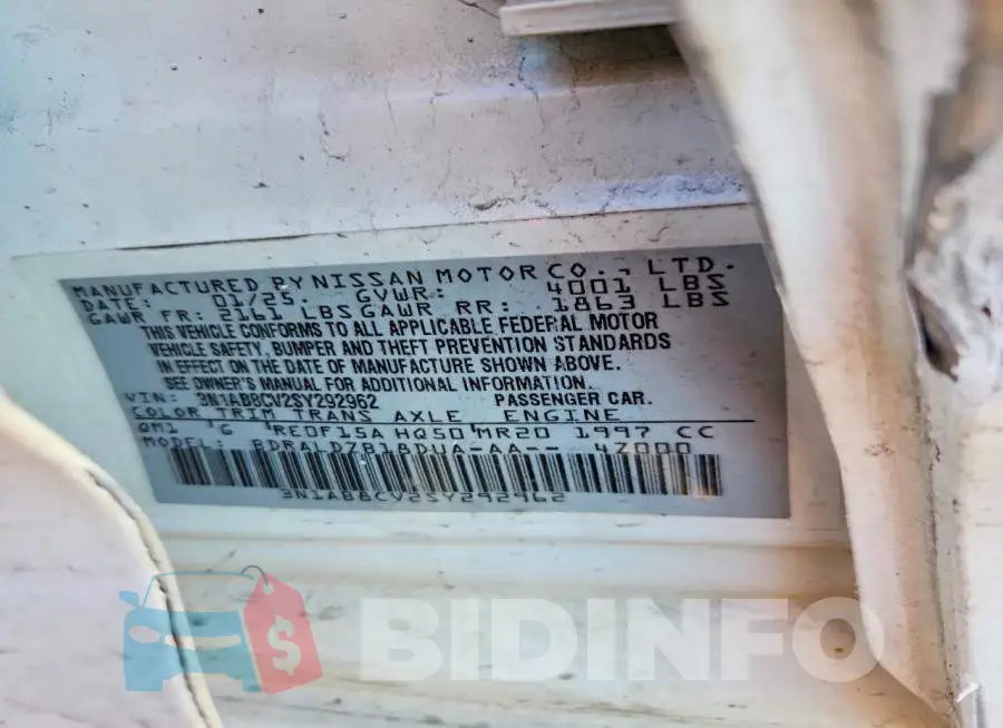 3N1AB8CV2SY292962 Photo# 12