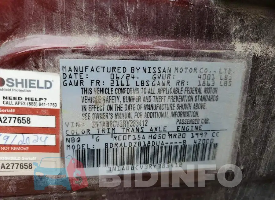 3N1AB8CV3RY383412 Photo# 12