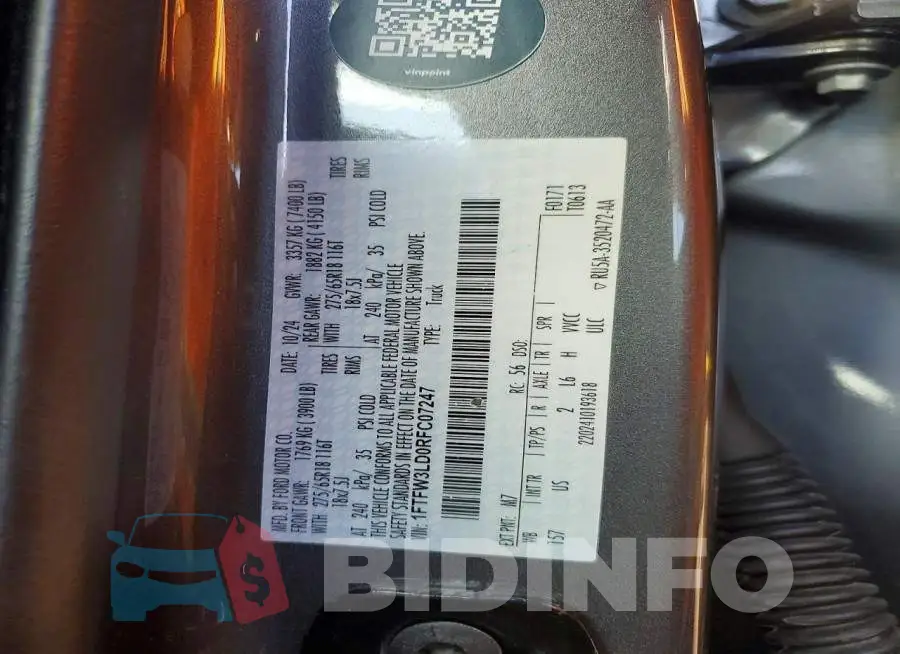 1FTFW3LD0RFC07247 Photo# 12