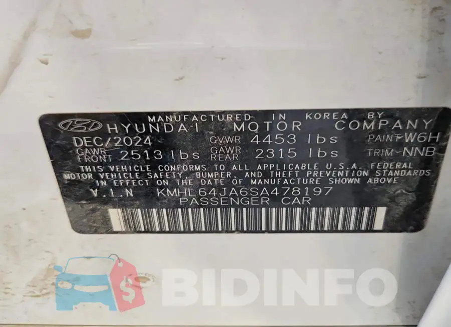 KMHL64JA6SA478197 Photo# 13