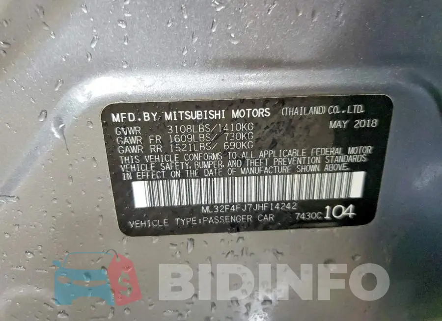 ML32F4FJ7JHF14242 Photo# 13