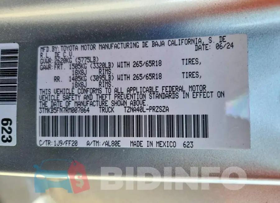 3TMKB5FN7RM007864 Photo# 12