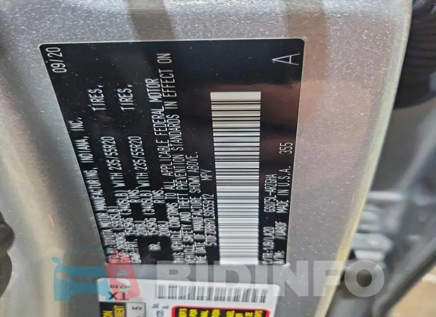 5TDFZRBH7LS055912 Photo# 14