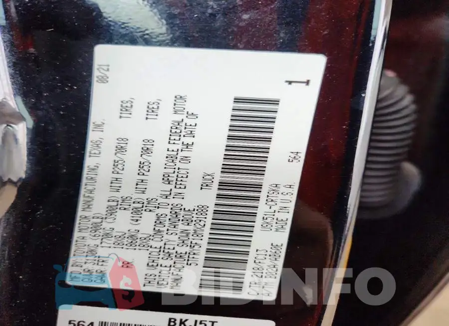 5TFRY5F18MX291888 Photo# 12