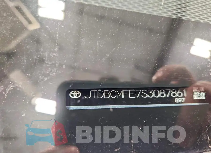 JTDBCMFE7S3087861 Photo# 12