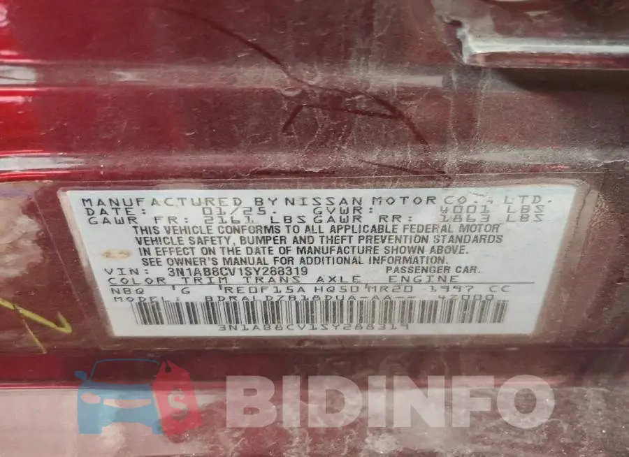 3N1AB8CV1SY288319 Photo# 12